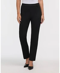 Ellen Tracy Women's Pull-On Pant with Pintuck Detail
