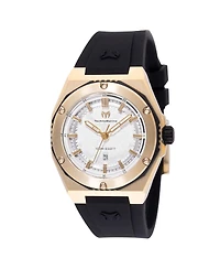 Technomarine Women's Tm-416057 Coral Quartz Silver Dial Watch
