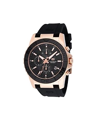 Technomarine Men's Tm-725002 Sea Quartz Chronograph Black Dial Watch