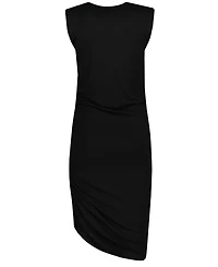 Bishop + Young Women's Alex Side Ruched Midi Dress