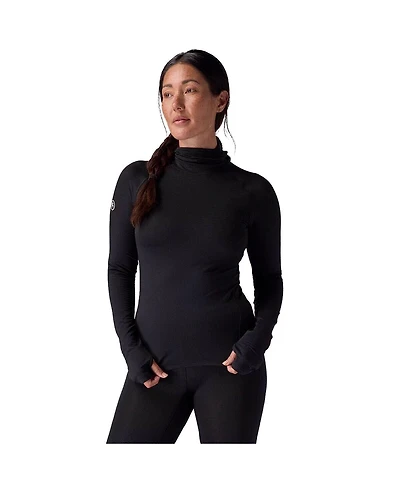 Backcountry Women's Pines Microgrid Ultra-Lt Baselayer Balaclava Top Lightweight Long Underwear Tops