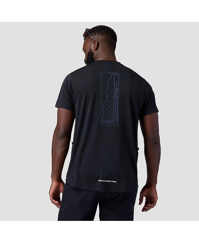 Backcountry Men's Slickrock Drirelease Tech T-Shirt Mountain Bike Jerseys Short Sleeve