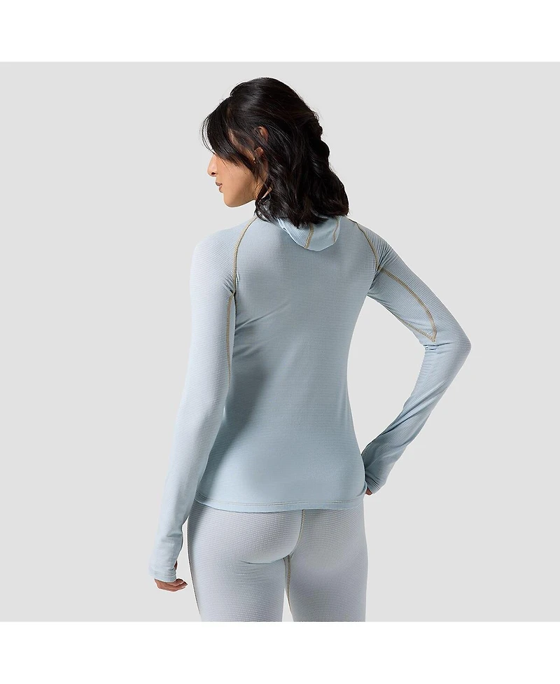 Backcountry Women's Backcountry Pines Microgrid Ultra-Lt Baselayer Balaclava Top Lightweight Long Underwear Tops