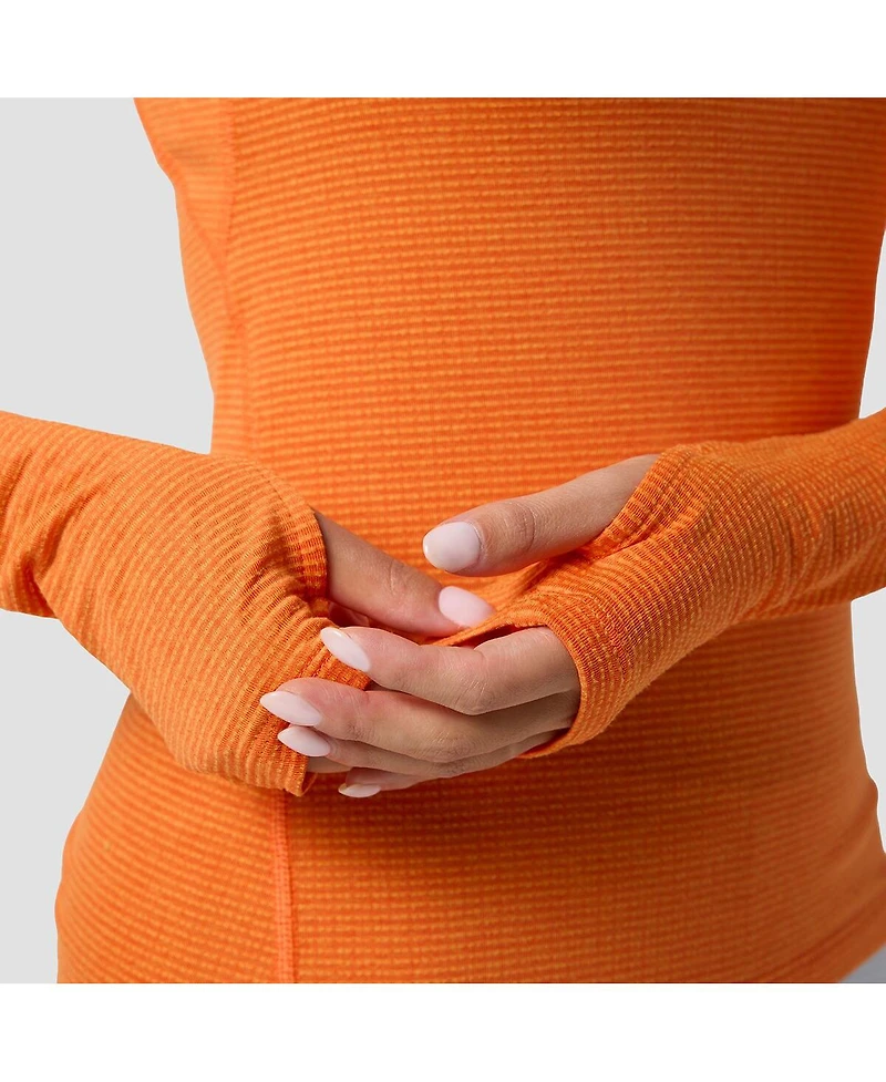 Backcountry Women's Pines Microgrid Ultra-Lt Baselayer Balaclava Top Lightweight Long Underwear Tops