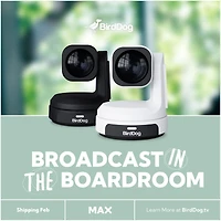 BirdDog Max 12X Ptz Camera (Black)