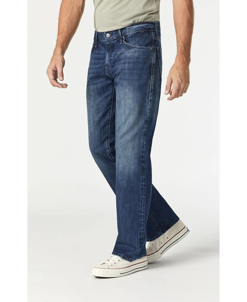 Mavi Jeans Men's Josh Bootcut Mid Shaded Stanford