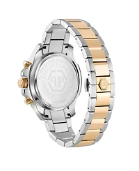 Philipp Plein Men's Two Tone Stainless Steel Watch, 44mm