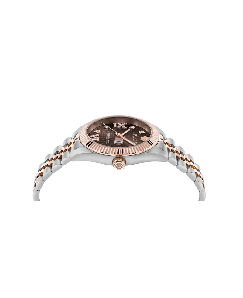 Philipp Plein Women's Two Tone Stainless Steel Watch, 34mm