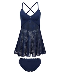 Adore Me Women's Marien Babydoll & Bikini Set