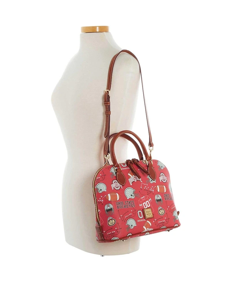 Dooney & Bourke Ohio State Buckeyes Game Day Zip Zip Satchel