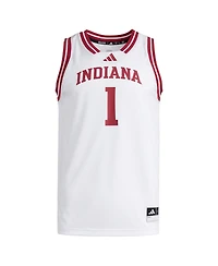 Adidas Men's White Indiana Hoosiers Replica Swingman Jersey