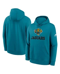 Nike Men's Teal Jacksonville Jaguars Best Season Rewind Club Pullover Hoodie