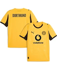 Puma Men's Yellow Borussia Dortmund 2025/26 Cup Replica Jersey