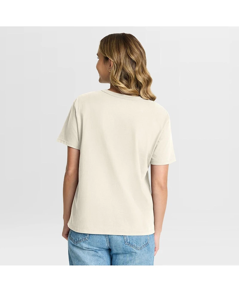 Fanatics Women's Cream Green Bay Packers Dove Legacy T-Shirt