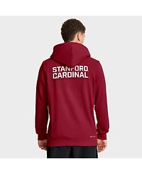 Nike Men's Cardinal Stanford 2025 Sideline Standard Issue Dri-fit Full-Zip Hoodie