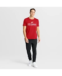 Fanatics Men's Red Detroit Red Wings Authentic Pro Centennial Rink Tech T-Shirt