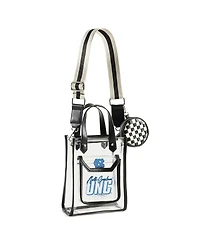 Wear by Erin Andrews North Carolina Tar Heels Clear Stadium Coin Pouch with Crossbody Purse