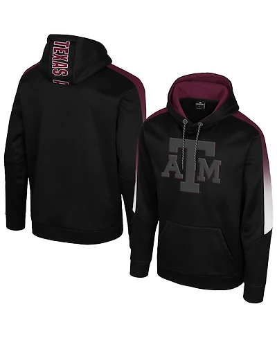 Colosseum Men's Black Texas A M Aggies The Gang Blackout Hoodie