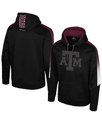 Colosseum Men's Black Texas A M Aggies The Gang Blackout Hoodie