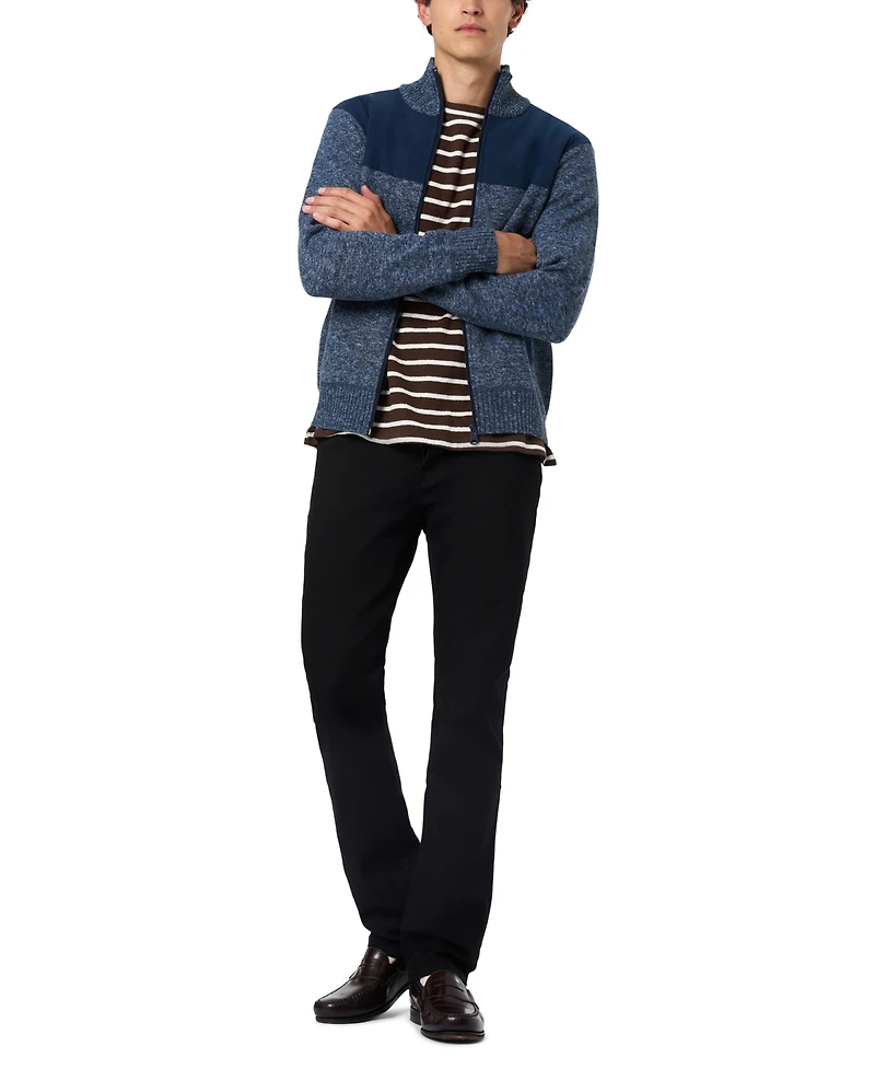 Buffalo David Bitton Men's Wando Relaxed Full-Zip Knit Jacket