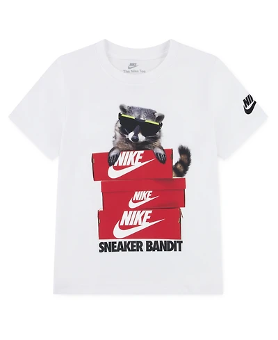 Nike Boy 4-7 Sneaker Bandit Printed Short-Sleeve T-Shirt