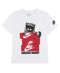 Nike Boy 4-7 Sneaker Bandit Printed Short-Sleeve T-Shirt