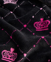 Juicy Couture Plush Throw, 50" x 70"