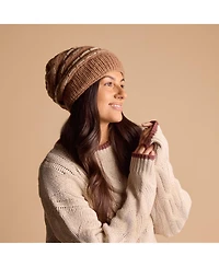 Feelgoodz Women s Artisan Hand-Knit Telluride Slouchy Cap