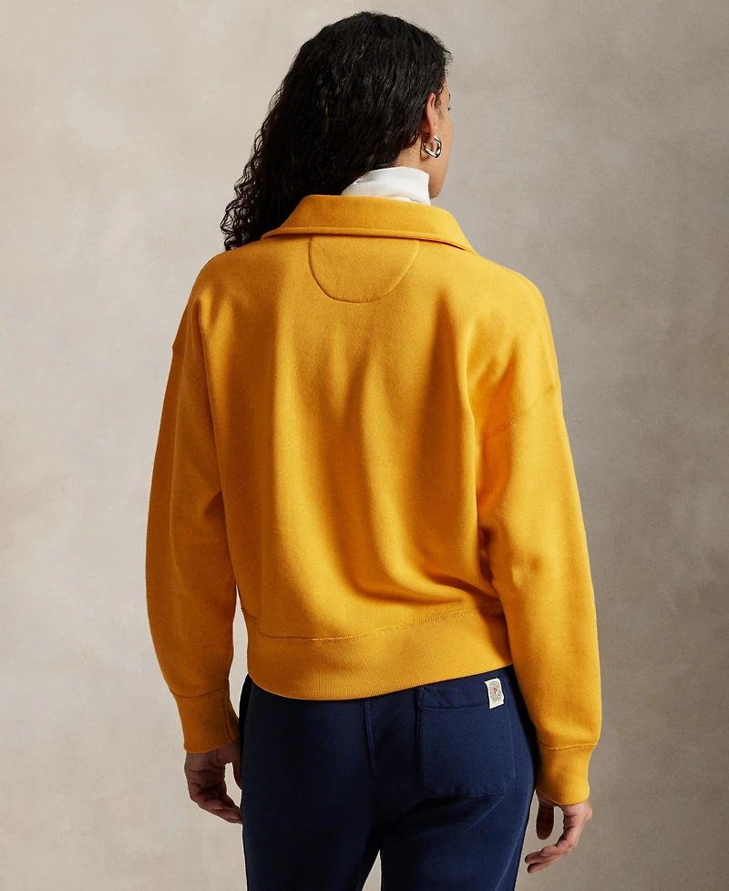Polo Ralph Lauren Women's Logo Fleece Quarter-Zip Sweatshirt