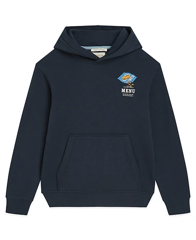 Scotch & Soda Boys Toddler 4T-7T Long Sleeve Graphic Fleece Hoodie