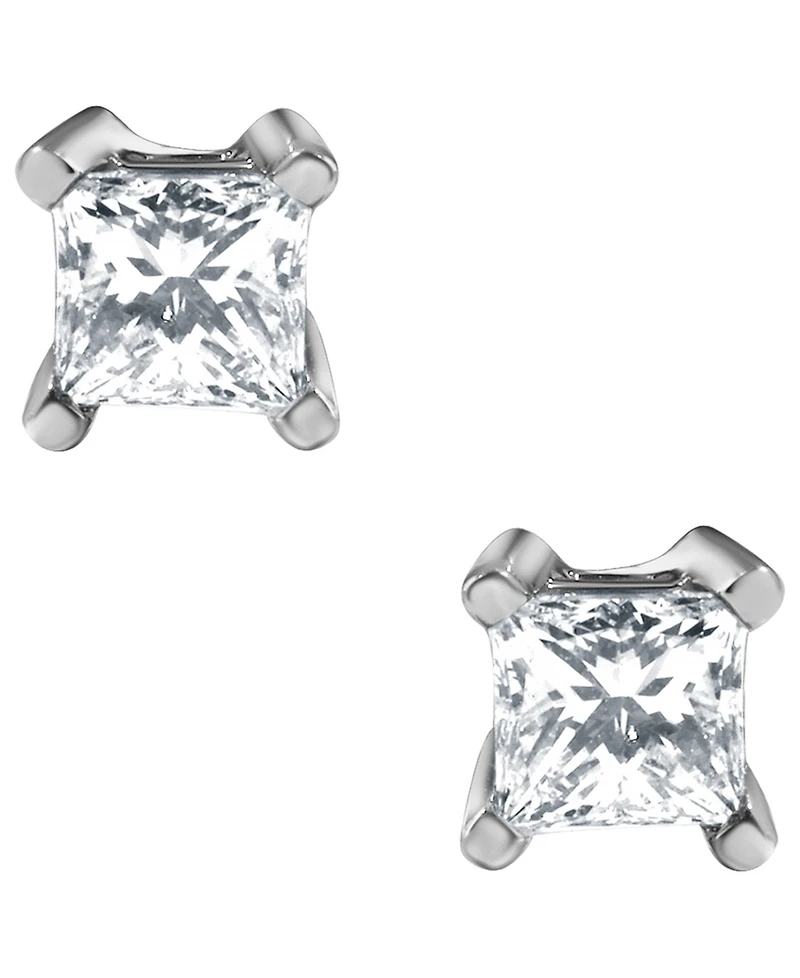 Macy's Diamond Stud Earrings (1/3 ct. t.w.) in 14K White Gold