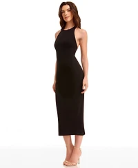 Dress the Population Women's Juliet Halter Neck Dress