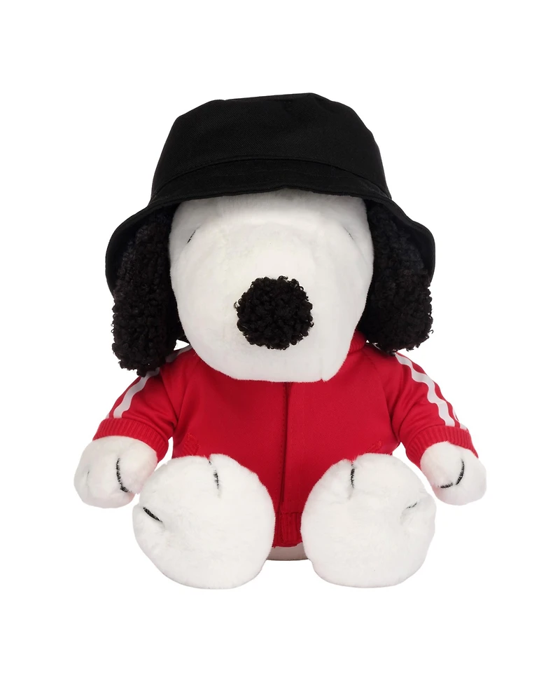 Lambs & Ivy Hip Hop Snoopy Plush Dog Stuffed Animal Toy with Hat & Track Jacket