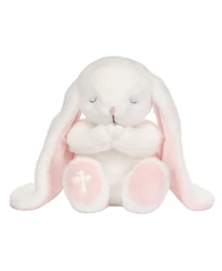 Lambs & Ivy Heaven Sent Baptism White Plush Bunny Stuffed Animal Toy - Precious