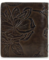 Patricia Nash Linette Bark Leaves Snap Wallet