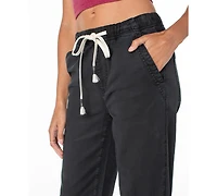 Roxy Women's Sunset Dream Mid-Rise Twill Pants