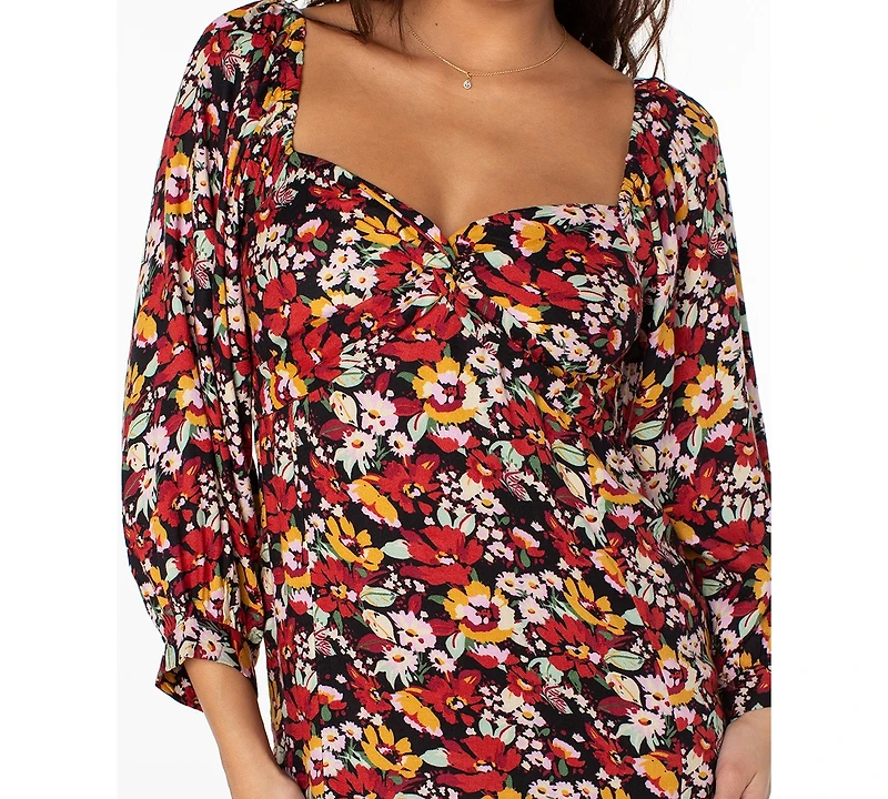 Roxy Women's Moonlight Shores Printed Dress