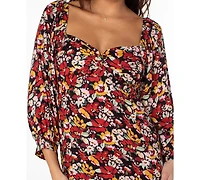 Roxy Women's Moonlight Shores Printed Dress