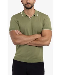 Xray Men's Collar V-Neck Polo Sweater