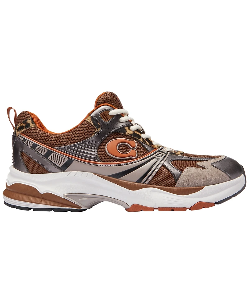 Coach Men's Mesh Round Toe Sneakers