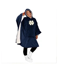 Pegasus Home Fashions Notre Dame Fighting Irish 60" x 80" Logo Patch Sherpa Team Color Bloncho
