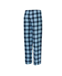 Concepts Sport Women's 2-Piece Powder Blue/Navy Los Angeles Chargers Avondale T-Shirt and Pants Flannel Pj Set