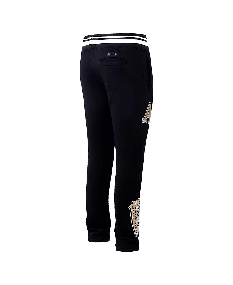 Pro Standard Men's Black Army Knights Script Tail Fleece Sweatpants