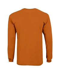 Champion Big Boys and Girls Texas Orange Longhorns Arch Over Logo Long Sleeve T-Shirt