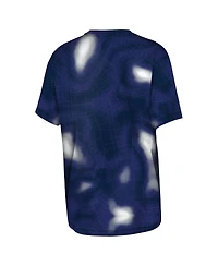 Outerstuff Big Boys and Girls Navy Dallas Cowboys End Zone Dri-Tek T-Shirt