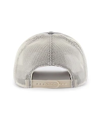 '47 Brand Men's Charcoal Colorado Avalanche Canteen Pigment Dyed Patch Trucker Adjustable Hat