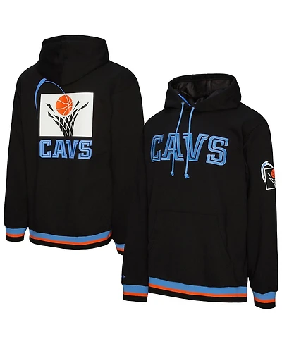 Mitchell & Ness Men's and Women's Black Cleveland Cavaliers Heavyweight Hoodie