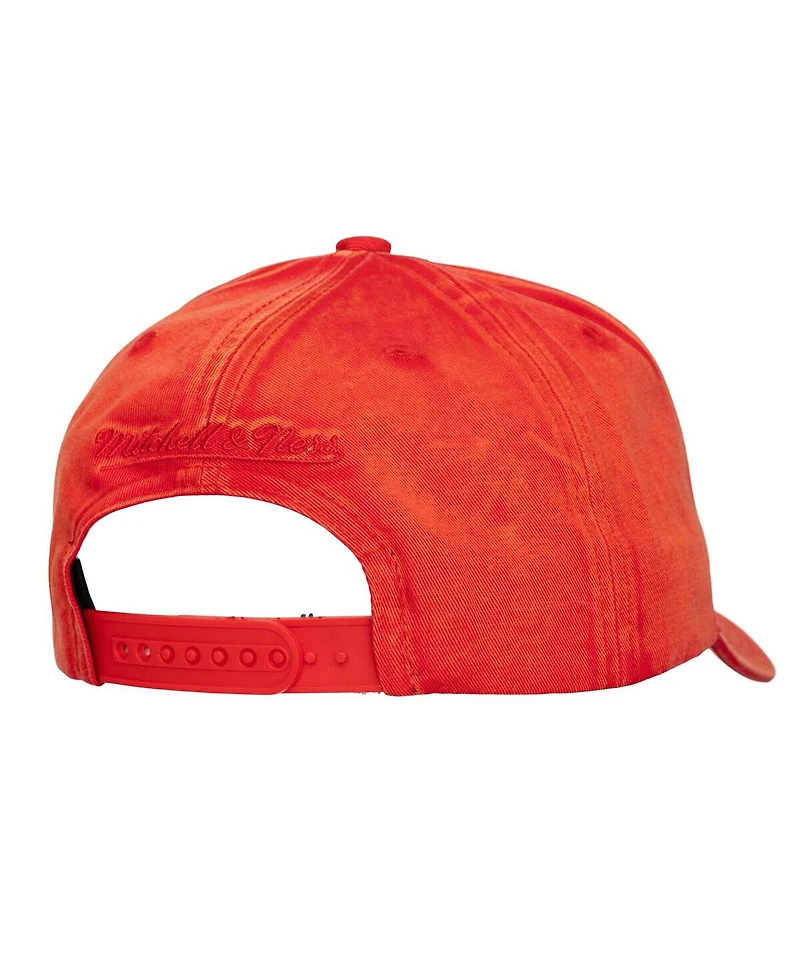 Mitchell & Ness Men's Red Detroit Red Wings Downtown Snow Wash Pro-Crown Adjustable Hat