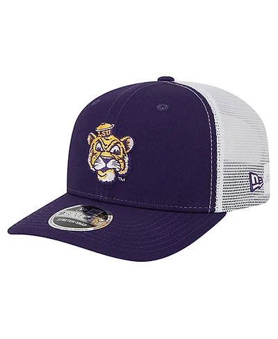New Era Men's Purple Lsu Tigers Team 9SEVENTY Coolera Trucker Adjustable Hat
