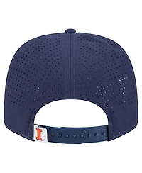 New Era Men's Navy Illinois Fighting Illini Team 9SEVENTY Adjustable Hat